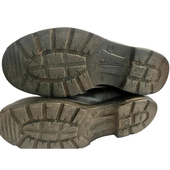 Blundstone Unisex Classic Round Toe Chelsea Boot Rustic Black US Men 9 Women 11 - Picture 7 of 11